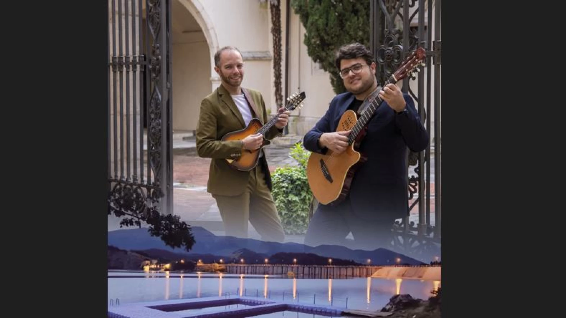 Il mandolinista Francesco Mammola in concerto al Lago di Montagna Spaccata di Alfedena